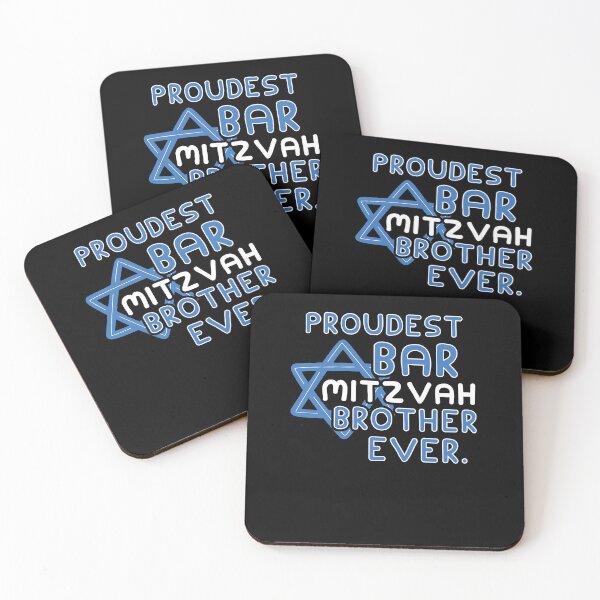 Item preview, Proudest Bar Mitzvah Brother Ever Jewish Boy Star Of David designed and sold by MTRBSK11.
