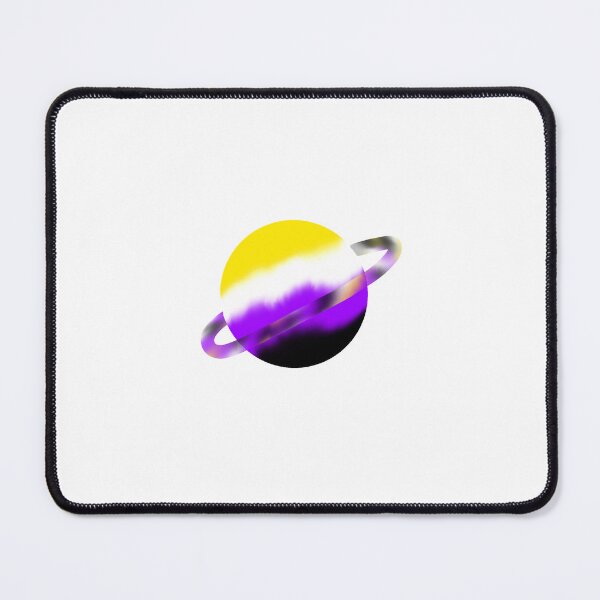 Item preview, Non binary pride planet designed and sold by 4llenangel.