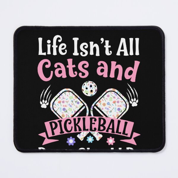 Item preview, Womens Cats and Pickleball Funny Pickleball Player designed and sold by BlueBerry-Pengu.