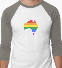 Australia Men's Baseball ¾ T-Shirt