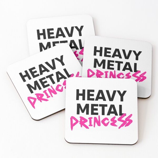 Item preview, Black HEAVY METAL Princess: Rocker Chic Design designed and sold by RiciPaneto.