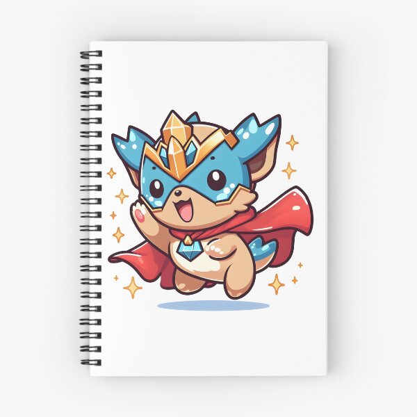Artikelvorschau, Kawaii kostbarer Cerberus mit Superheldenumhang entworfen und verkauft von CanvasCutie.