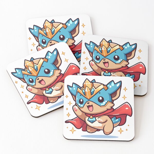 Item preview, Kawaii Precious Cerberus With Superhero Cape designed and sold by CanvasCutie.