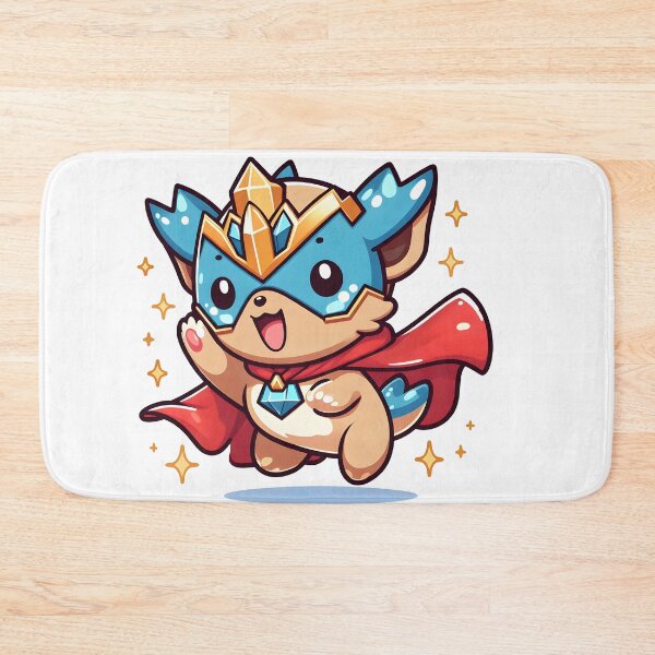 Item preview, Kawaii Precious Cerberus With Superhero Cape designed and sold by CanvasCutie.