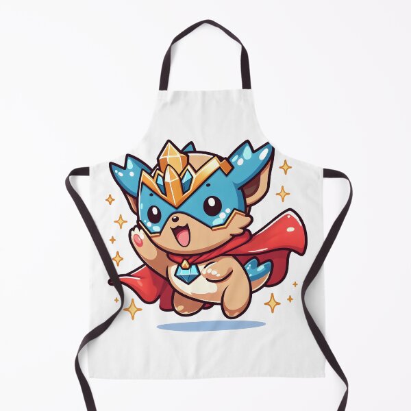 Item preview, Kawaii Precious Cerberus With Superhero Cape designed and sold by CanvasCutie.