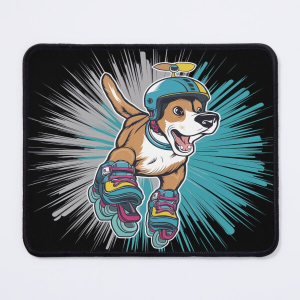 Item preview, Happy Dog Skating designed and sold by Ocdawa.