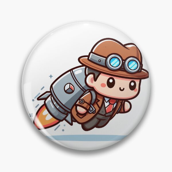Item preview, Kawaii Detective: Jetpack designed and sold by CanvasCutie.