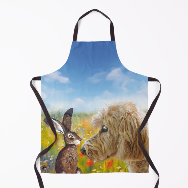 Item preview, Cockerpoo: Hare and Hound ‘Hello’ designed and sold by ArtandBeauty-UK.
