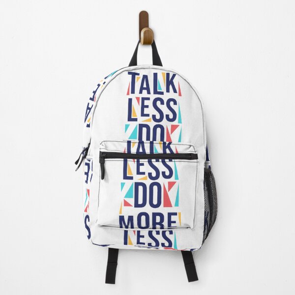 Item preview, Talk less do more designed and sold by ShopMaxiDesigns.