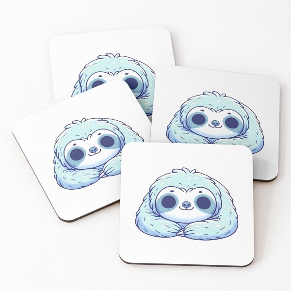 Item preview, Relaxed Sky Blue Sloth designed and sold by UmbrellaStudio1.