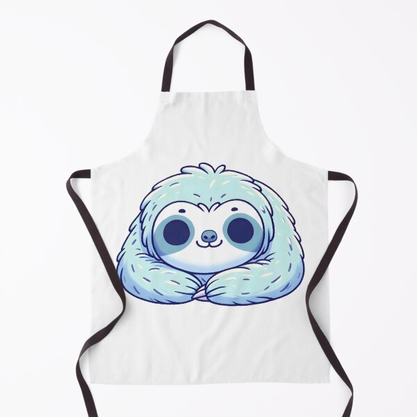 Aperçu de l'œuvre Relaxed Sky Blue Sloth créée et vendue par UmbrellaStudio1.