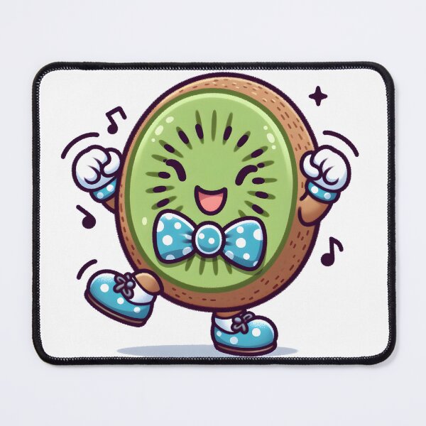 Item preview, Kawaii Kiwi With Bow Tie designed and sold by CanvasCutie.