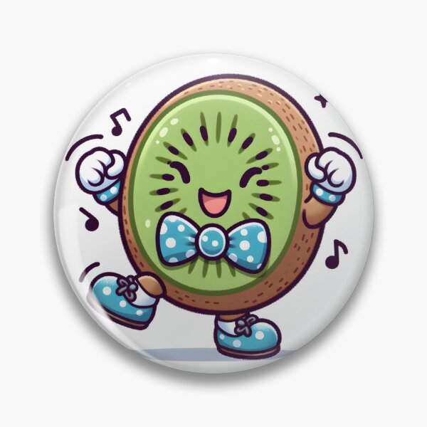 Item preview, Kawaii Kiwi With Bow Tie designed and sold by CanvasCutie.