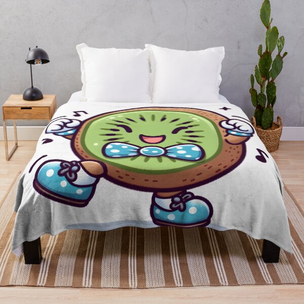 Item preview, Kawaii Kiwi With Bow Tie designed and sold by CanvasCutie.