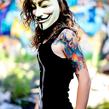 Artwork thumbnail, Anonymous by InjectedPhoto
