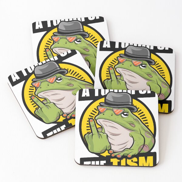 Item preview, Tism Frog I May Have A Touch of The Tism designed and sold by KitonicTees.