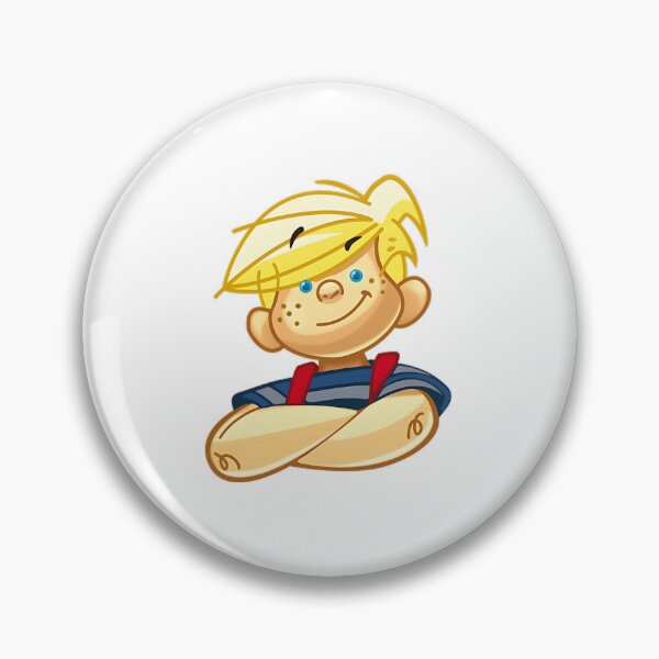 Item preview, Dennis The Menace Cartoon blue eyes  designed and sold by Reo12.