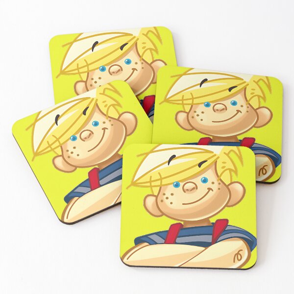 Item preview, Dennis The Menace Cartoon blue eyes  designed and sold by Reo12.