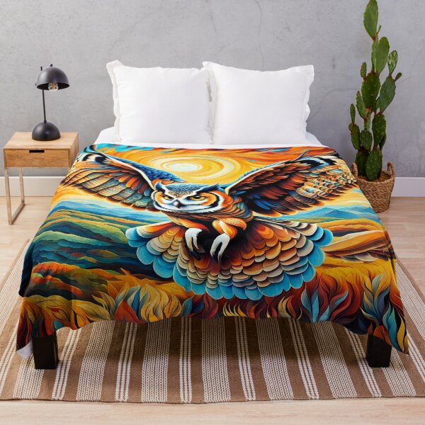 Item preview, Flying Owl, Ai Generated Art  designed and sold by ACC .