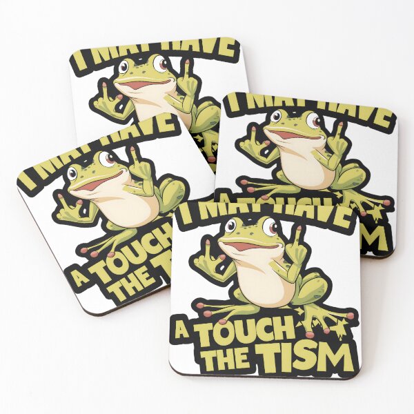 Item preview, Tism Frog I May Have A Touch of The Tism designed and sold by KitonicTees.