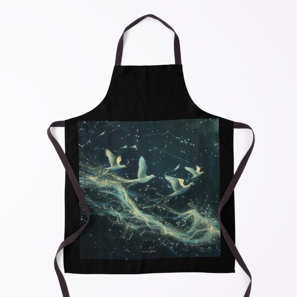 Item preview, Cosmic Network of Migratory Birds designed and sold by palmyst.