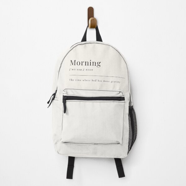 Item preview, Funny Aesthetic Dictionary Definition of 'Morning' designed and sold by CreativeCanvas6.