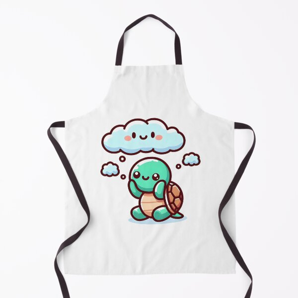 Item preview, Kawaii Turtle With Cloud designed and sold by CanvasCutie.