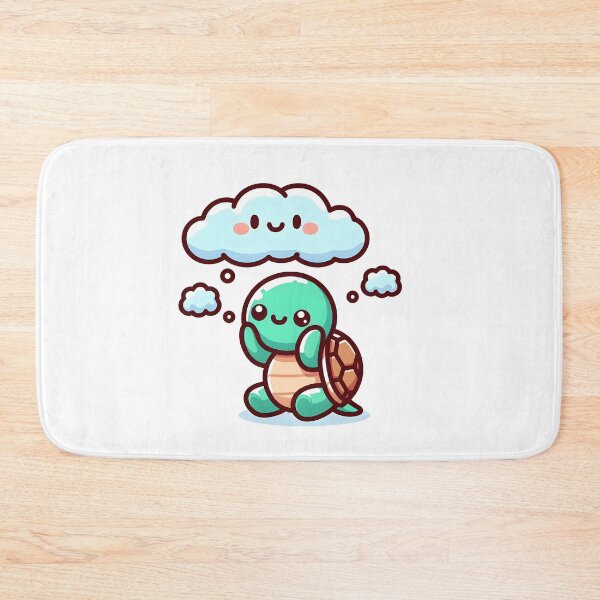 Item preview, Kawaii Turtle With Cloud designed and sold by CanvasCutie.