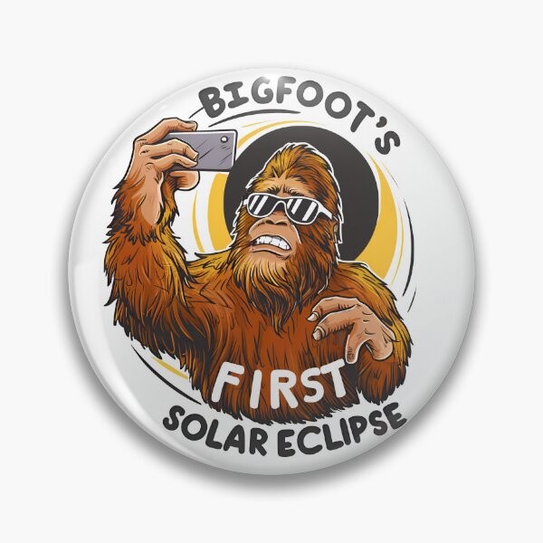 Item preview, Primer eclipse solar de Bigfoot - eclipse solar Wisconsin designed and sold by BobaTeeStore.