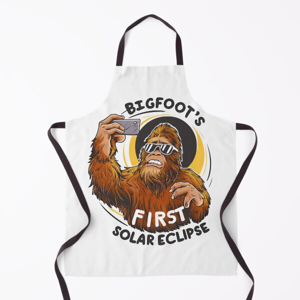 Item preview, Bigfoot's First Solar Eclipse - solar eclipse Wisconsin designed and sold by BobaTeeStore.