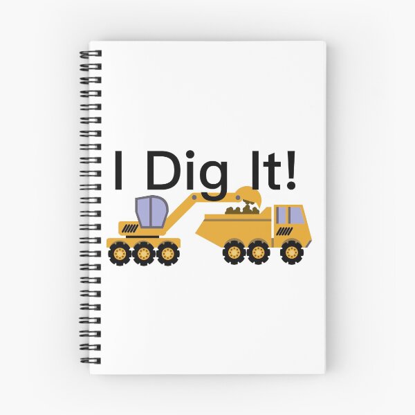 Item preview, I Dig It Design, with black lettering designed and sold by VelvetRoom.