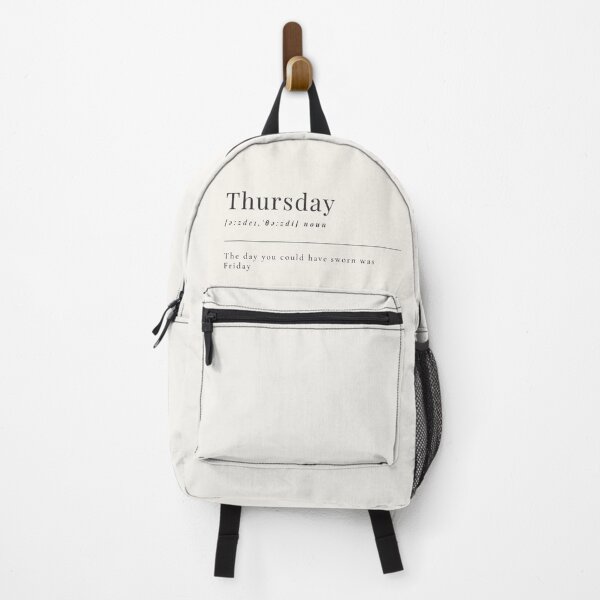Item preview, Funny Aesthetic Dictionary Definition of 'Thursday' designed and sold by CreativeCanvas6.