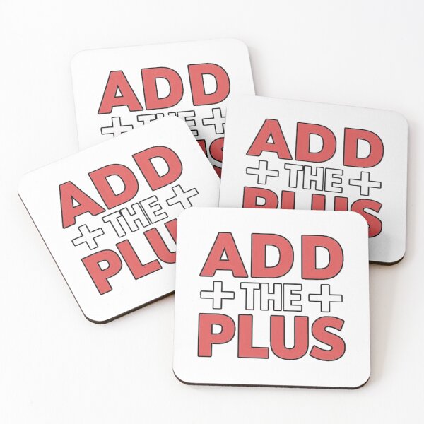 Item preview, Add the plus Red designed and sold by The C.O.C Store.