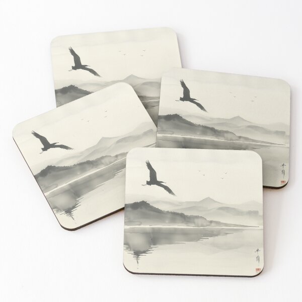 Item preview, Soaring Spirit Sumi-e designed and sold by palmyst.