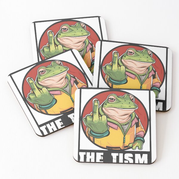 Item preview, Tism Frog I May Have A Touch of The Tism designed and sold by KitonicTees.