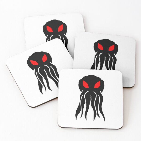Item preview, Angry Black / White Cthulhu  designed and sold by EvilBlacky.
