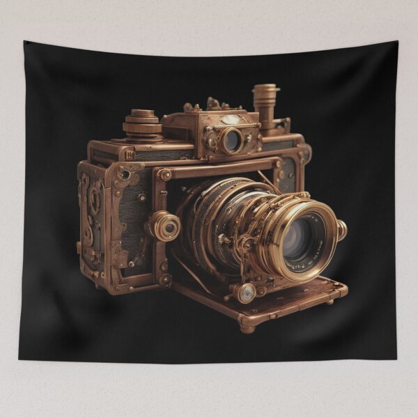 Item preview, Steampunk Camera, Funky Design designed and sold by Burn-Ego.
