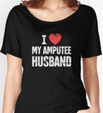 Funny Amputated Missing Leg Amputee Gift Women's Relaxed Fit T-Shirt