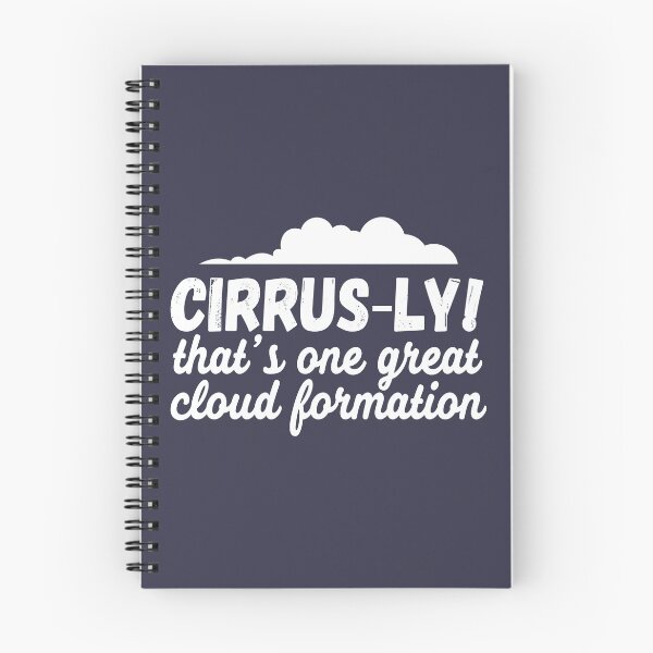 Item preview, Funny Cloudspotting Cloud Watcher Cirrus Quote designed and sold by CreativeTwins.