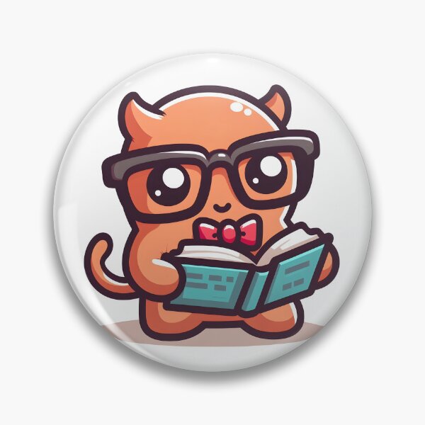 Item preview, Kawaii Kawaii Golem With Nerdy Glasses designed and sold by CanvasCutie.