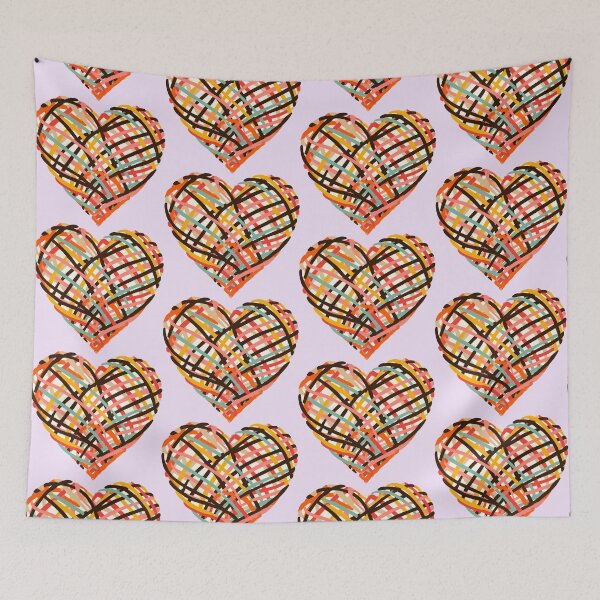 Item preview, colorful interwoven heart designed and sold by RoadMail.