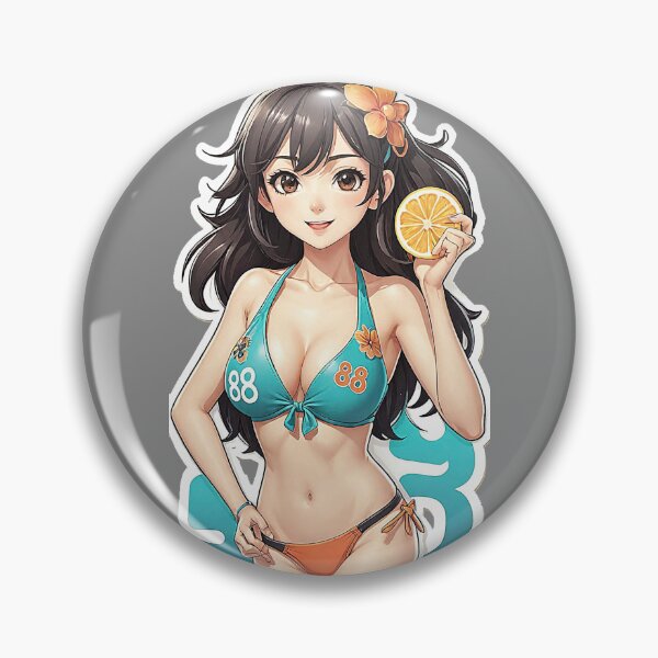 Artikelvorschau, Sommerschönes Anime-Mädchen 88 & 88. entworfen und verkauft von Giulivo Store Graphic.