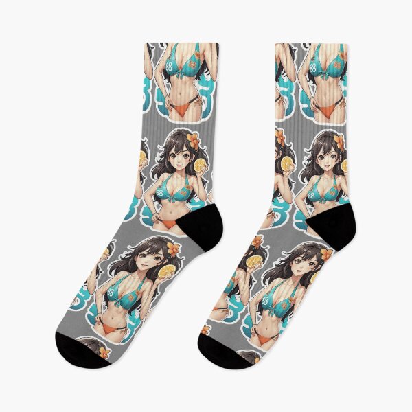 Item preview, Summer Beautiful Anime Girl 88 & 88. designed and sold by Giulivo Store Graphic.