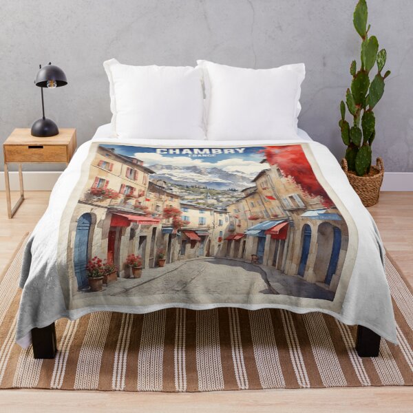 Item preview, Chambry France Vintage Travel Tourism  designed and sold by TravelersGems.