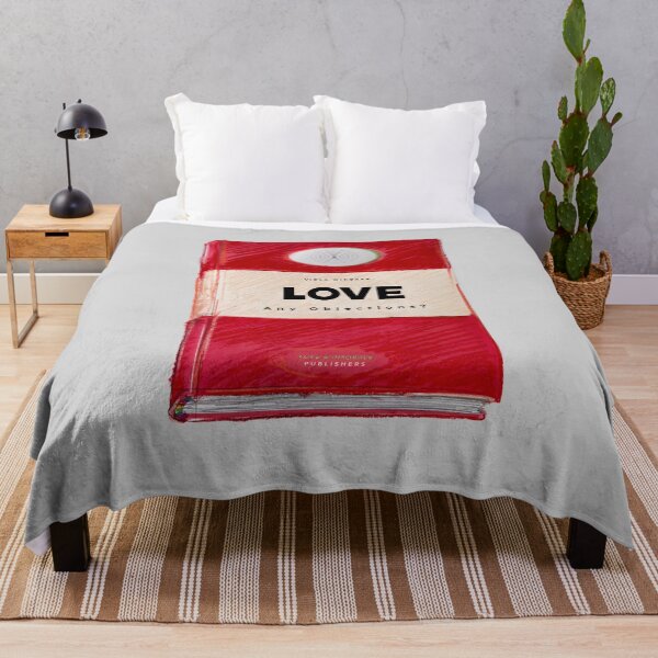 Item preview, LOVE - Any Objections? | Grey-Red | Popart Signature Artwork designed and sold by Viola Winokan.