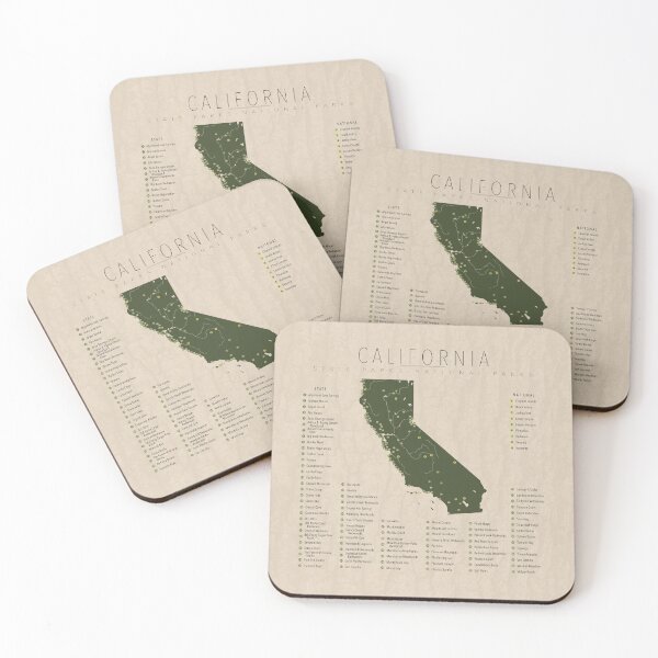 Item preview, California Parks designed and sold by FinlayMcNevin.