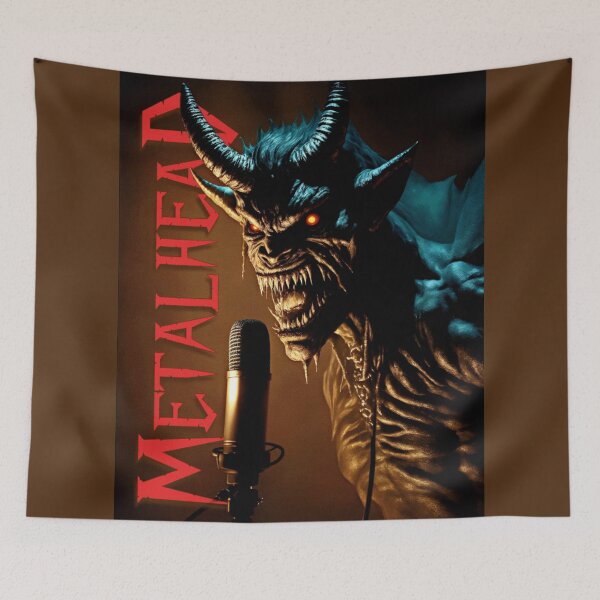 Item preview, Monster Metalhead Artwork For Metal Lovers designed and sold by REALKIRAN.