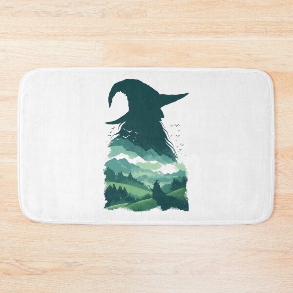 Item preview, A Wanderer Walks Over Green Pastures - Fantasy designed and sold by Fenay Designs.