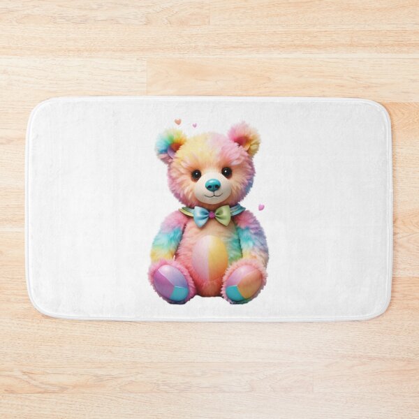 Item preview, Animal, Bear, Brown, Sweety, Stuffed Toy, Teddy Bear, Sweet, Cuddly Toy, Colorful, Rainbow designed and sold by Ciarka.