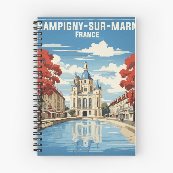 Item preview, Champigny Sur Marne France Vintage Travel Tourism  designed and sold by TravelersGems.